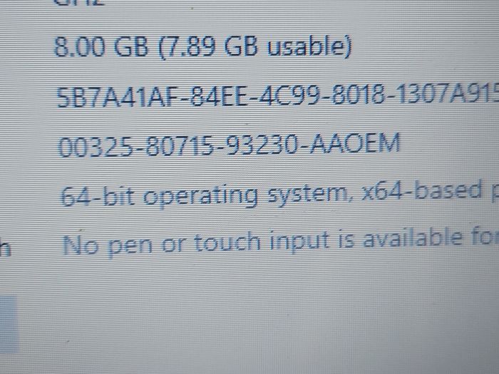 HP Notebook, Model 14-am075na, Intel Core i3-6006U CPU, 2.0GHz, 8GB Ram, 1.8 Terrabyte HDD, Windows 10, Microsoft Edge, Chrome and VLC
