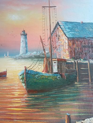 Max Savy oil on canvas