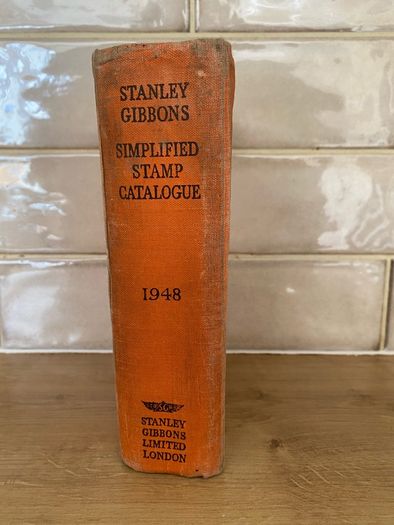 Vintage Stanley Gibbons simplified stamp catalogue 1948