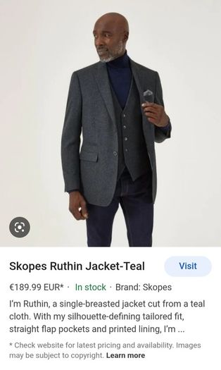Skopes Ruthin Men's Blazer Size XL
