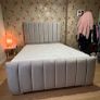 New Classic Upholstered Bed Frame Single, Double & King Size Options Image 6