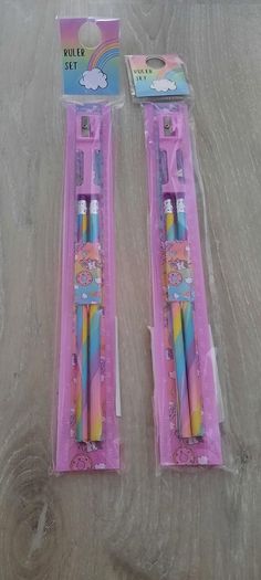 brand new 2 ruler sets