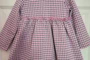 Girls Pink Check Dress