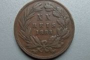 1883 Portugal 20 Reis