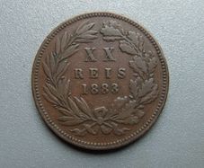 1883 Portugal 20 Reis