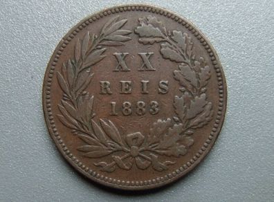 1883 Portugal 20 Reis
