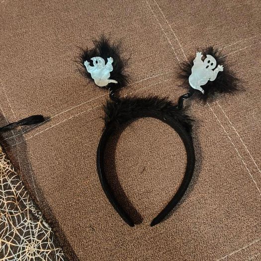 Girls Halloween Headband with the bag