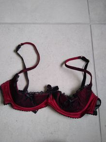 Designer open bra size M