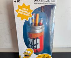 The Simpsons - 3D Pen Holder - Duff Beer Can (with Accessories)
