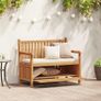 Garden Bench with Storage Image 3