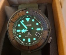 Seiko Prospex SNE535P1  Solar Diver's Watch - NEW