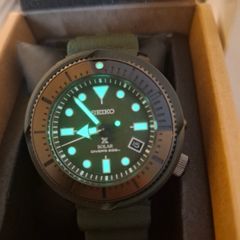 Seiko Prospex SNE535P1  Solar Diver's Watch - NEW
