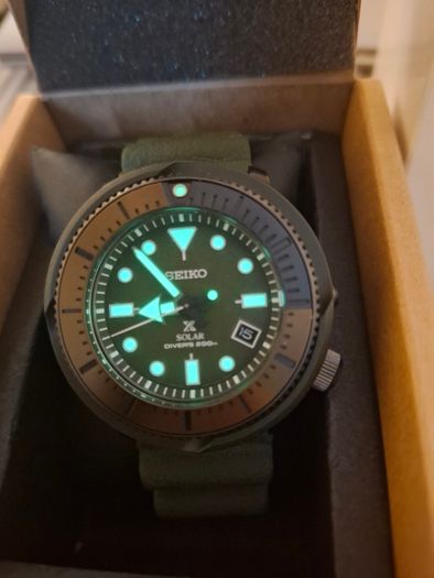 Seiko Prospex SNE535P1  Solar Diver's Watch - NEW