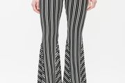 Beaufille Striped Bell Bottom Trousers