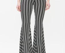 Beaufille Striped Bell Bottom Trousers