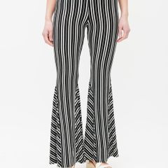 Beaufille Striped Bell Bottom Trousers