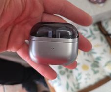 Genuine Samsung Galaxy Buds 3 Pro SM-R630 Charging Case Charger Dock Silver Grey