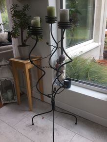 Cast Iron candle holder