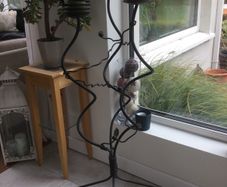 Cast Iron candle holder