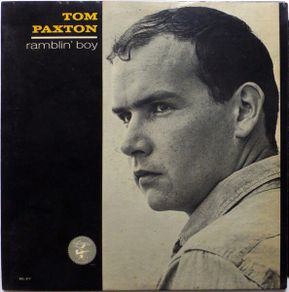 Tom Paxton "Ramblin' Boy"   Original US Mono version - Autographed Copy