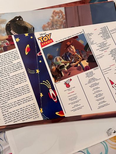 Toy Story Original Cinema Banner and Lobby Photos. Very Big. Rectangular