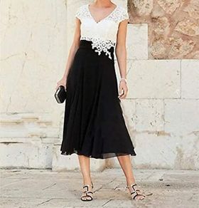 Black and White Occasion Jacques Vert Dress