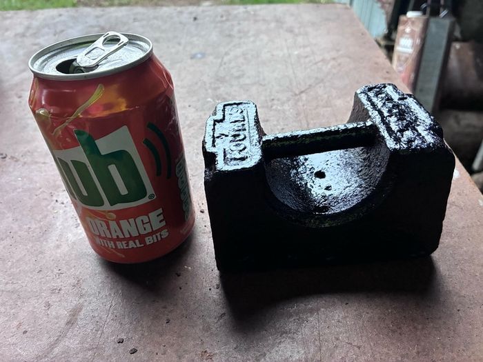 Antique 7 pound shop weight