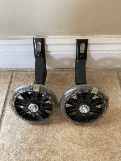 Spare wheels for children's bike