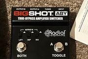 aby amp selector big shot radial guitar pedal