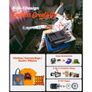 Hybrid Heat Press, 380 x 380 mm, 8-in-1 Multifunction, Heat Up Fast and Even, All-New Patented Design, Easy to Control, Sublimation Press Machine for T-shirts/Mugs/Tumblers/Caps/Plates, Black Image 2