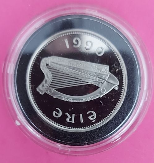 Ireland 1990 Proof One Pound Coin