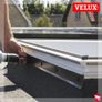 Velux 60cmx60cm curved glass rooflight for flat roof Image 8