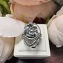 Vintage European Silver 925 Statement Ring, Image 3