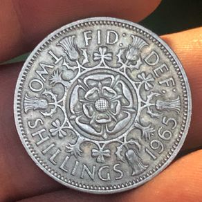 1965 Florin /Two Shillings Elizabeth II