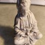 Vintage Chinese Buddhism Quan Yin Kwan-yin White Resin. Image 3
