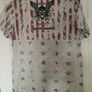 Roberto Geissini V-neck t-shirt size M  Unisex Postage included Image 4