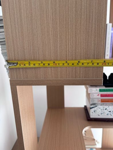 Corner bookshelve