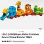 Lego Duplo animal bundle and train Image 5