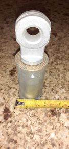 Heavy duty roller shutter door ground locks with padlocks