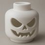 LEGO head style spooky LED jack-o-lantern Image 2