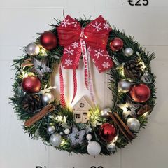 Christmas door wreath