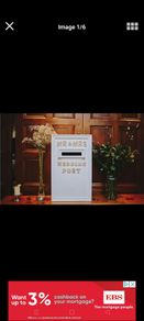 Handcrafted wedding post box for hire.  local collection. Can deliver for extra charge. . Deposit secures Date. Box Fitted with lock and key.