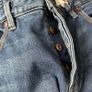 Next Men's super skinny indigo button fly jeans 34 / 31 Image 8