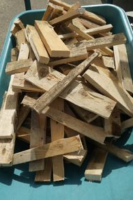 Kindling.