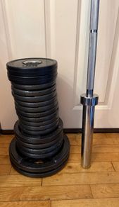 Olympic Weights + Olympic Barbell