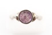 Vintage Amethyst Silver Ring