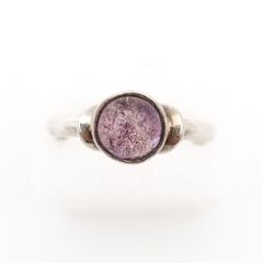 Vintage Amethyst Silver Ring