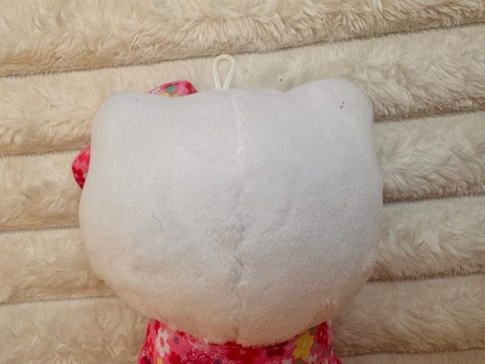 Hello Kitty Sanio Sakura Kimono  pink floral  Mini approx. 14 cm. Used please see photos