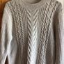 Next Mens Beige Jumper Size M Contains Wool and Alpaca includes postage Image 2