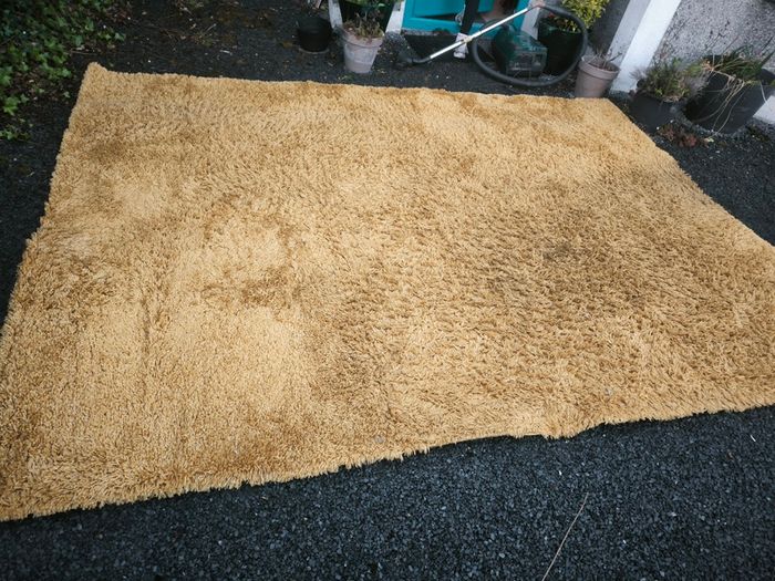 Mustard rug